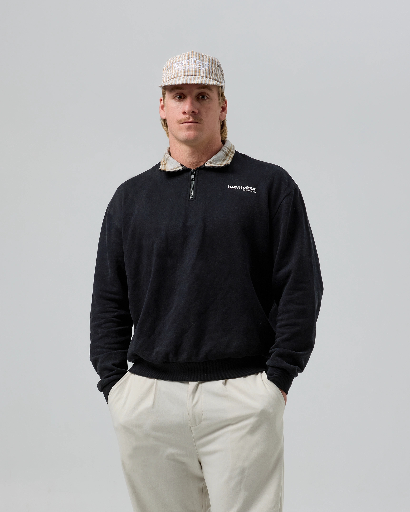 Plaid Quarter Zip &middot; view 4 of 4