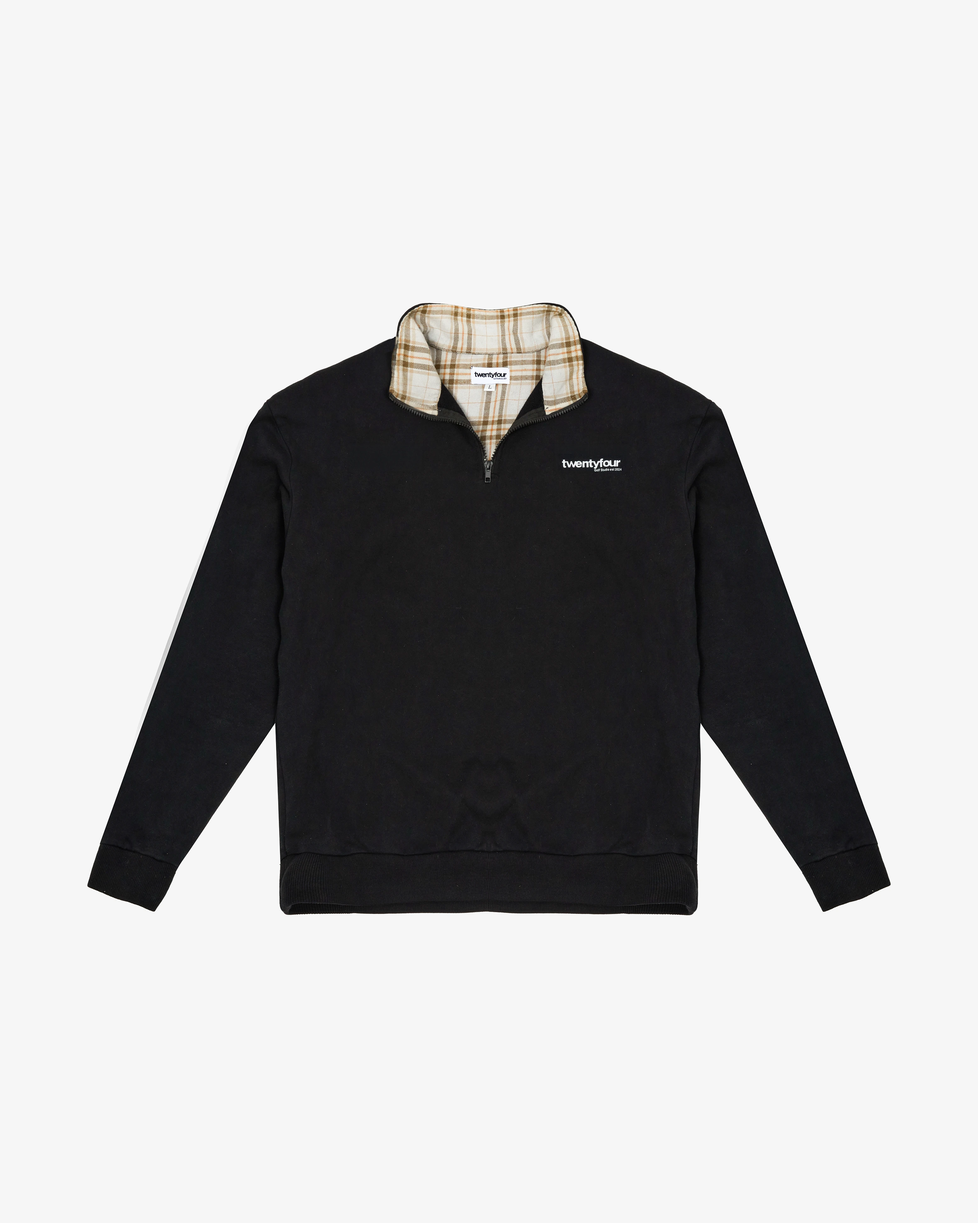 Plaid Quarter Zip &middot; view 1 of 4