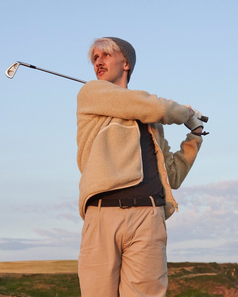 Sounder Himalayas Fleece Jacket, Oat &middot; view 3 of 4