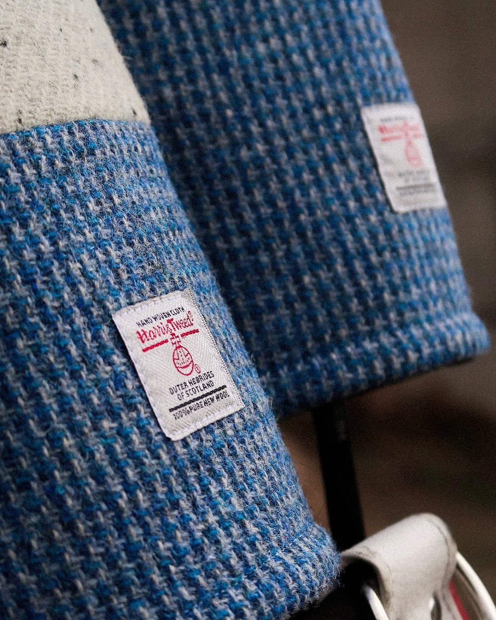 No Return Club Sub-Zero Blue Harris Tweed Headcover &middot; view 2 of 4