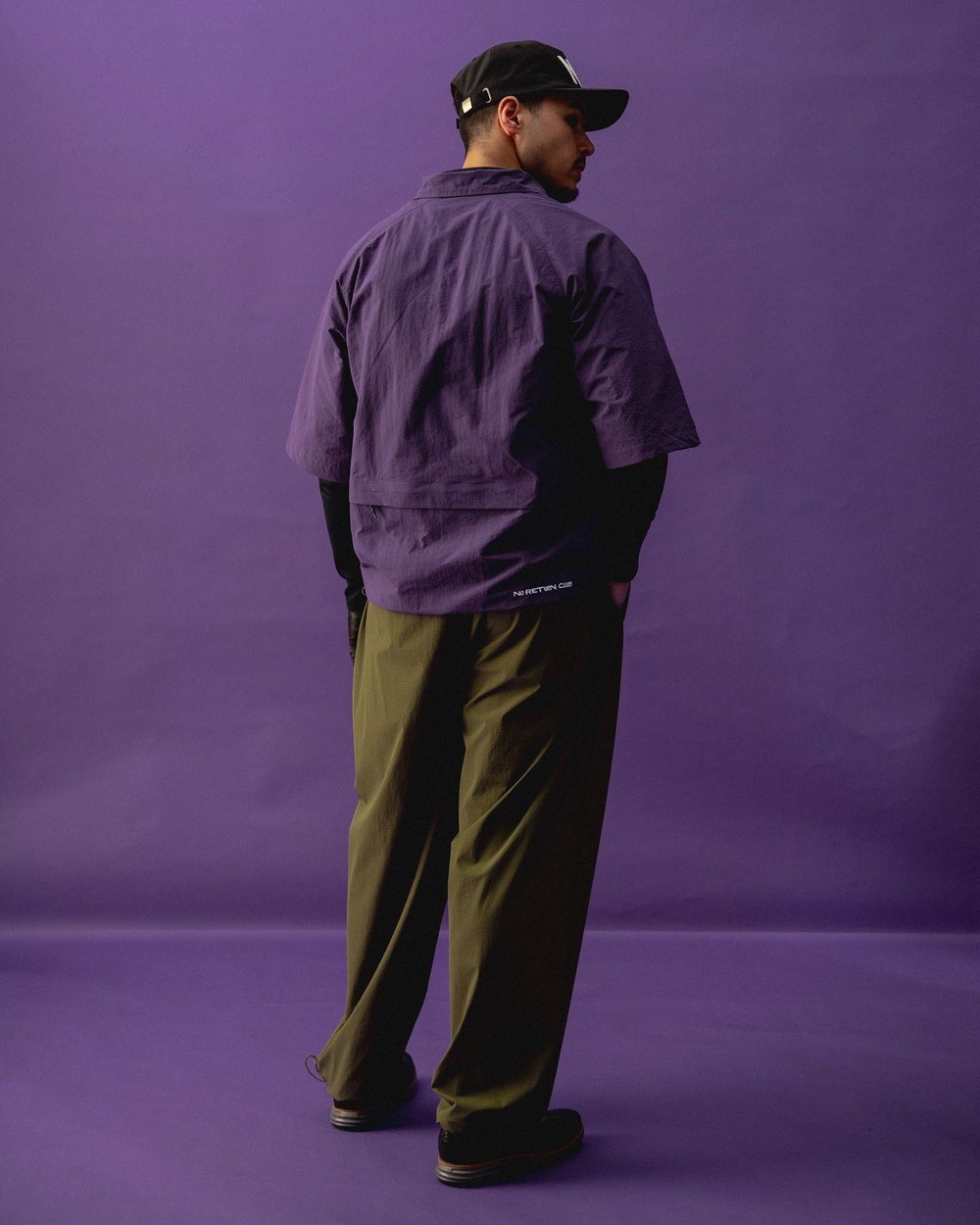 No Return Club Purple Haze Wind Shirt &middot; view 3 of 4