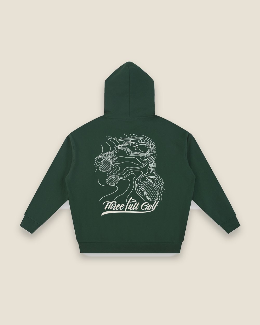 Three Putt Golf Clothing Contours Hoodie &middot; view 2 of 4