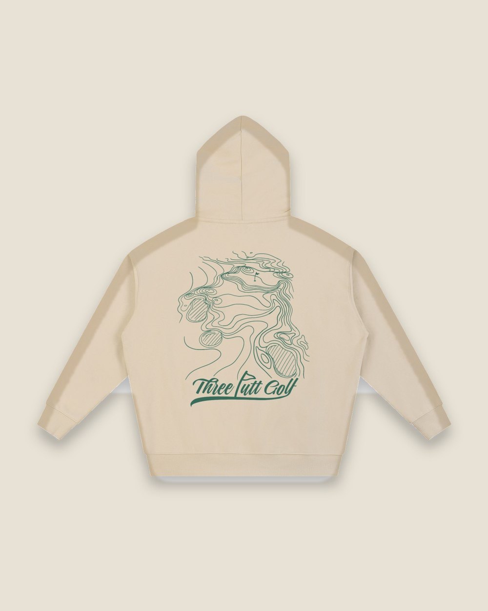 Three Putt Golf Clothing Contours Hoodie &middot; view 4 of 4