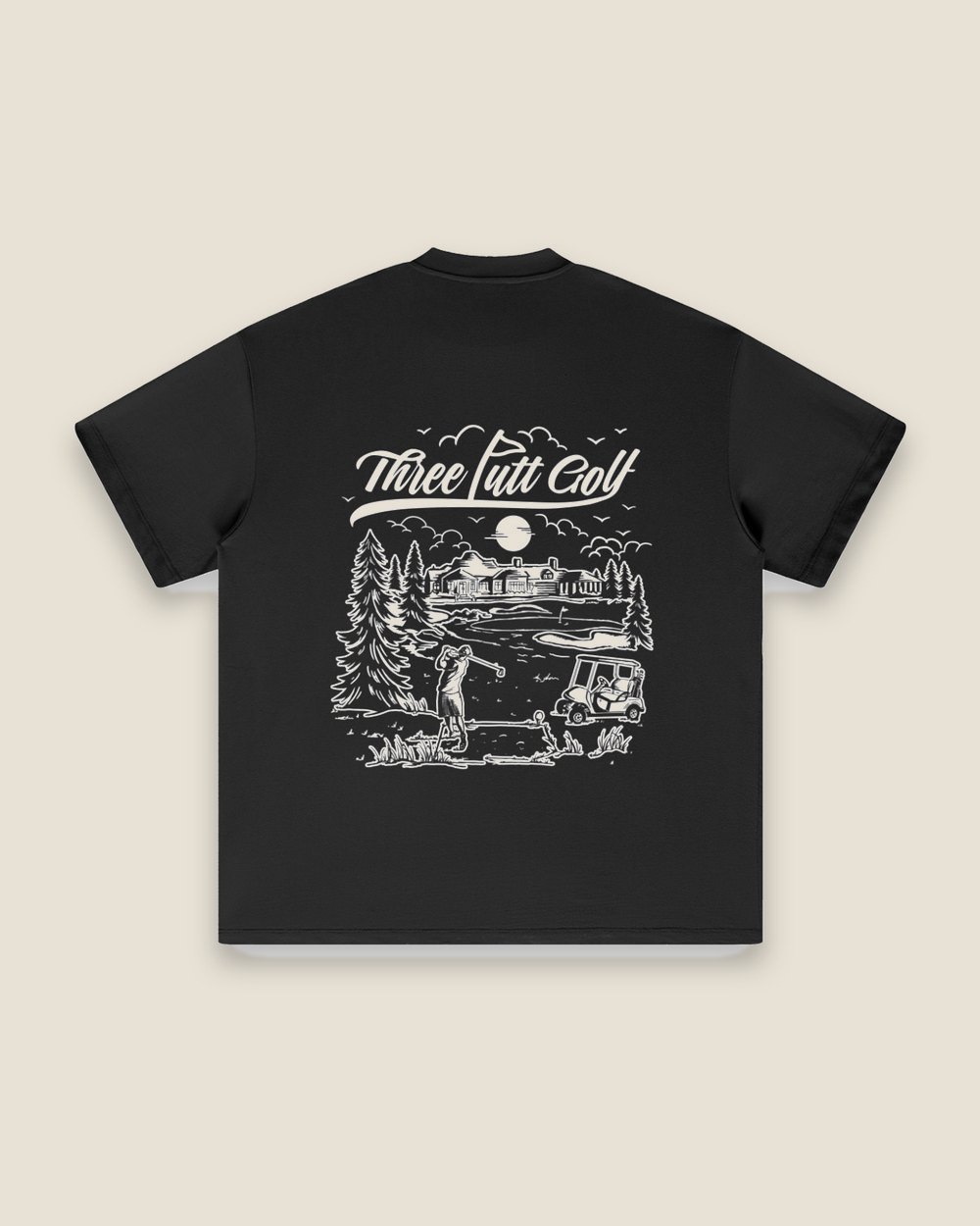 Three Putt Golf Clothing The Scenic Route Tee &middot; view 2 of 4