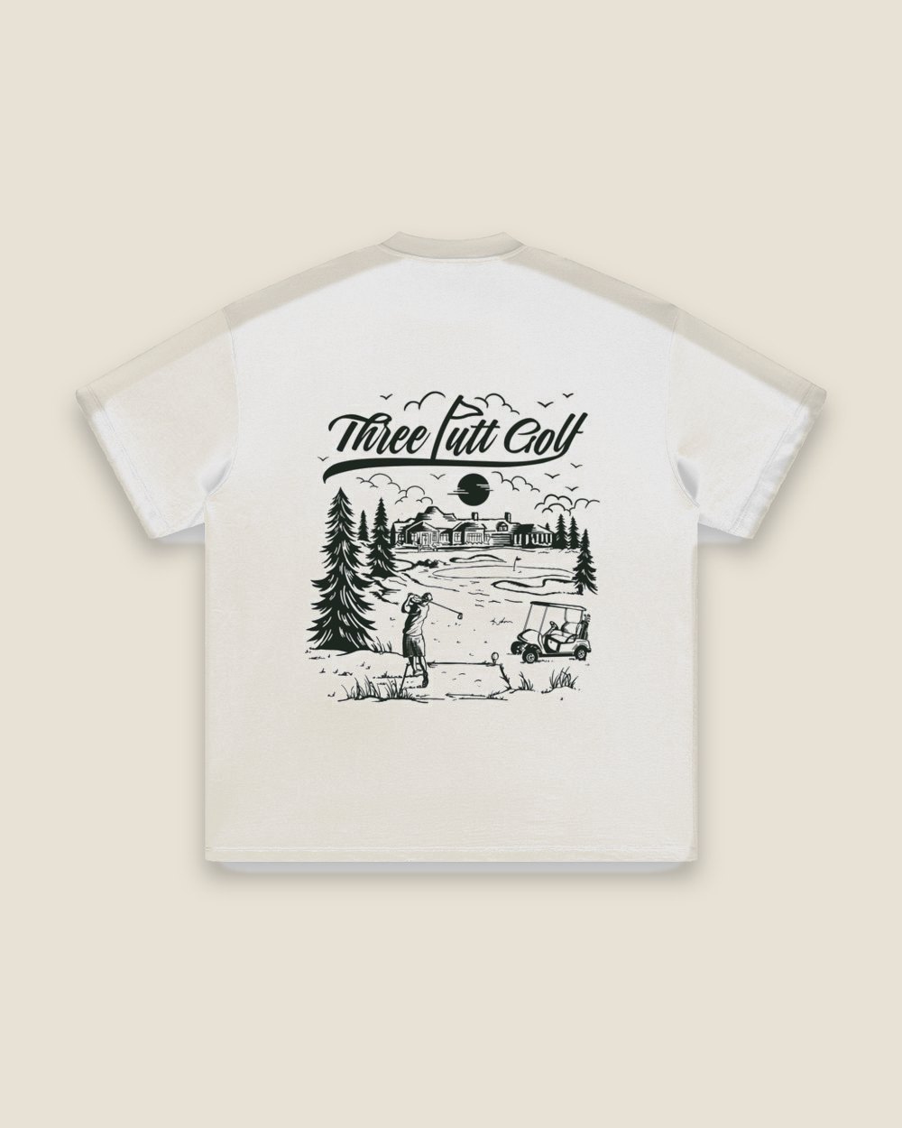 Three Putt Golf Clothing The Scenic Route Tee &middot; view 4 of 4