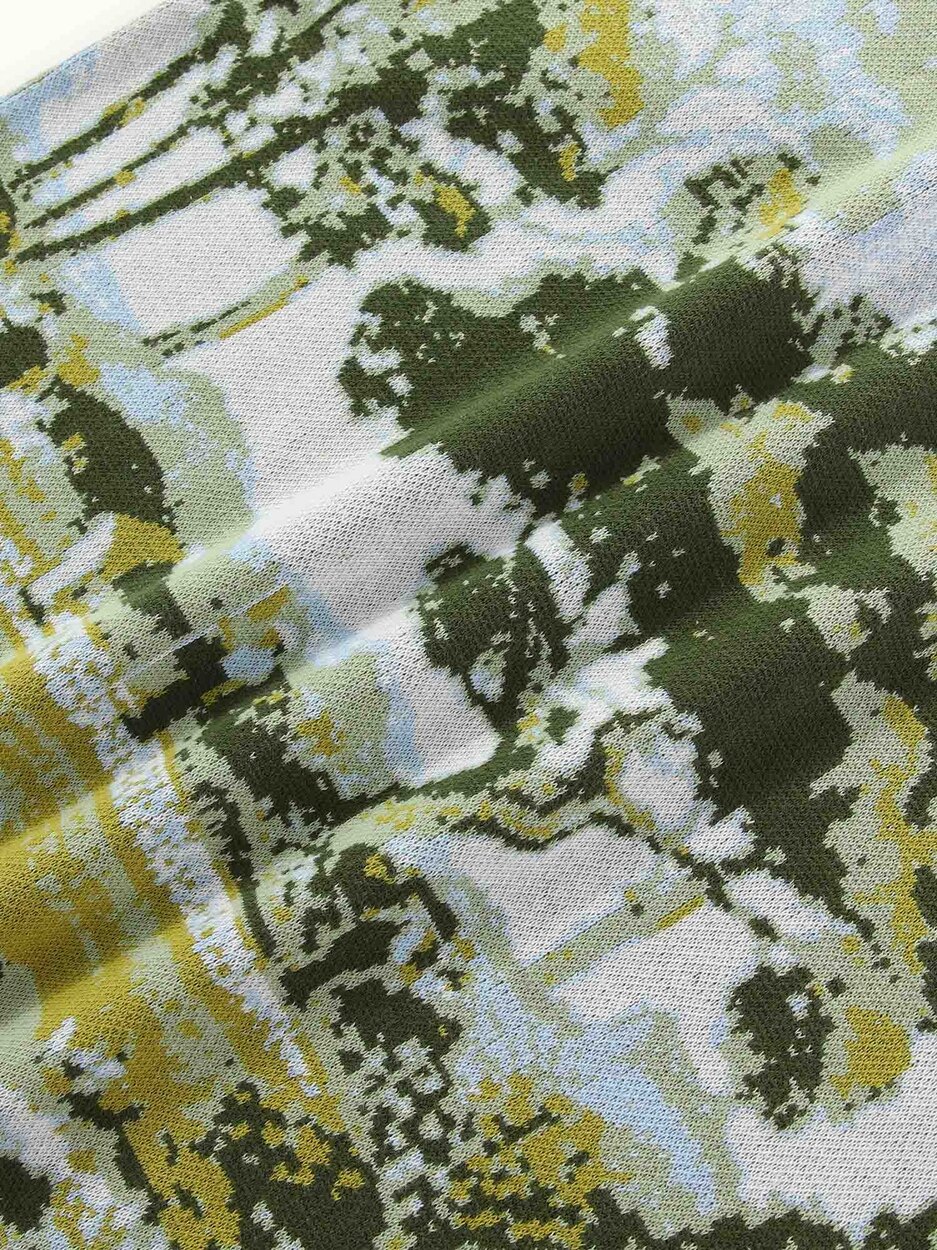 Blooming Grounds Knit Polo Garden Sky Walker Golf Things polo