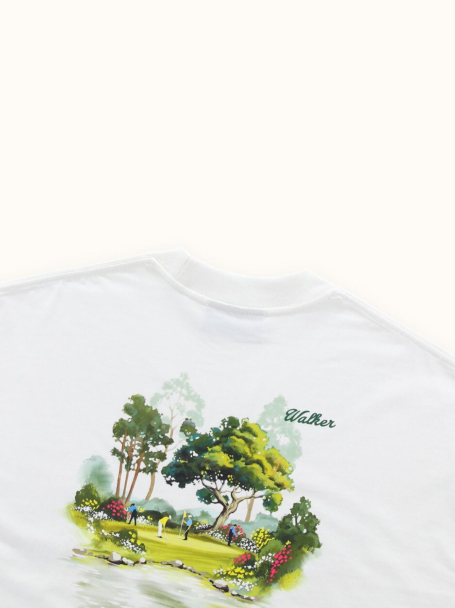 Blooming Grounds T-Shirt White Walker Golf Things t-shirt