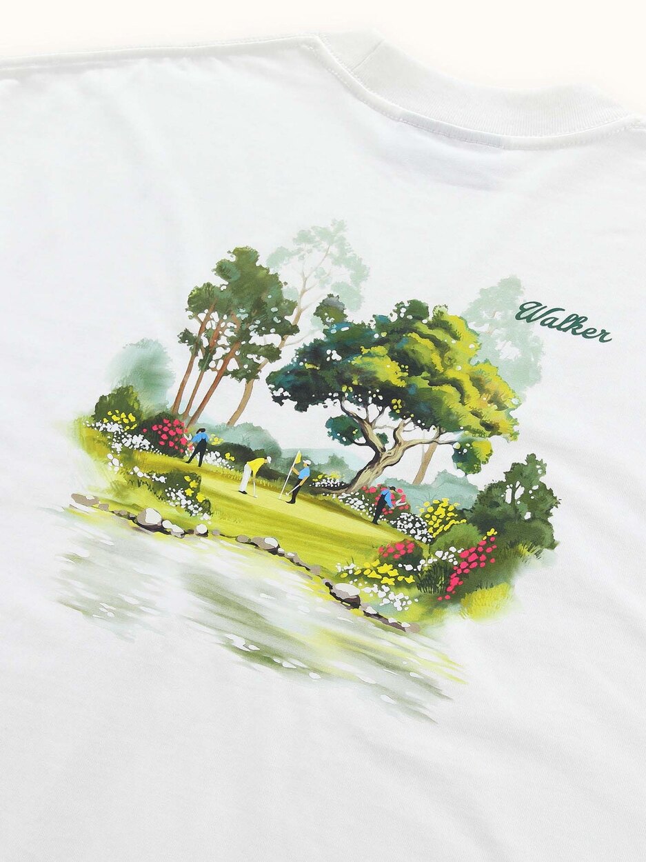Blooming Grounds T-Shirt White Walker Golf Things t-shirt