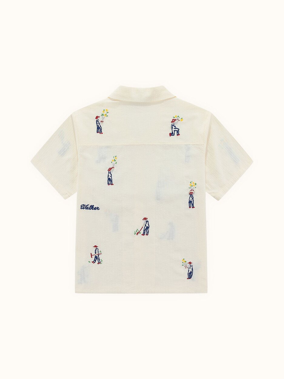 Gardener SS Shirt Classic White Walker Golf Things shirt