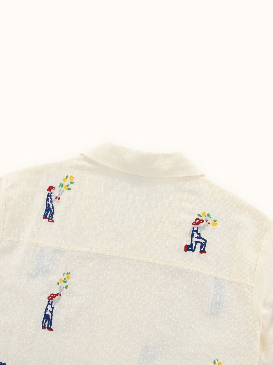 Gardener SS Shirt Classic White Walker Golf Things shirt