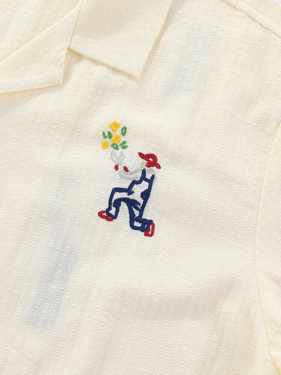 Gardener SS Shirt Classic White Walker Golf Things shirt