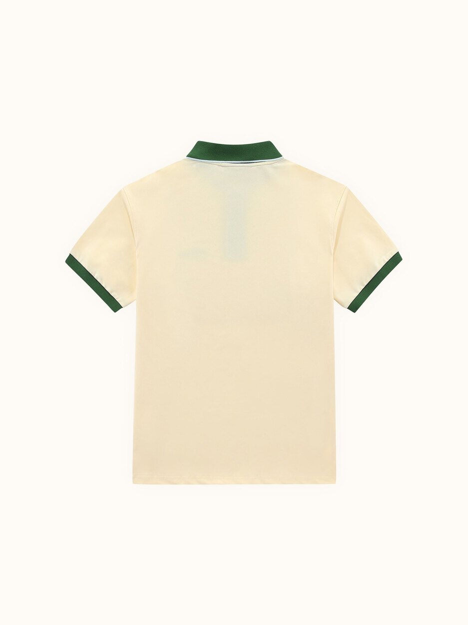 Hedge Featherlite Polo Lemon / Forest Walker Golf Things polo
