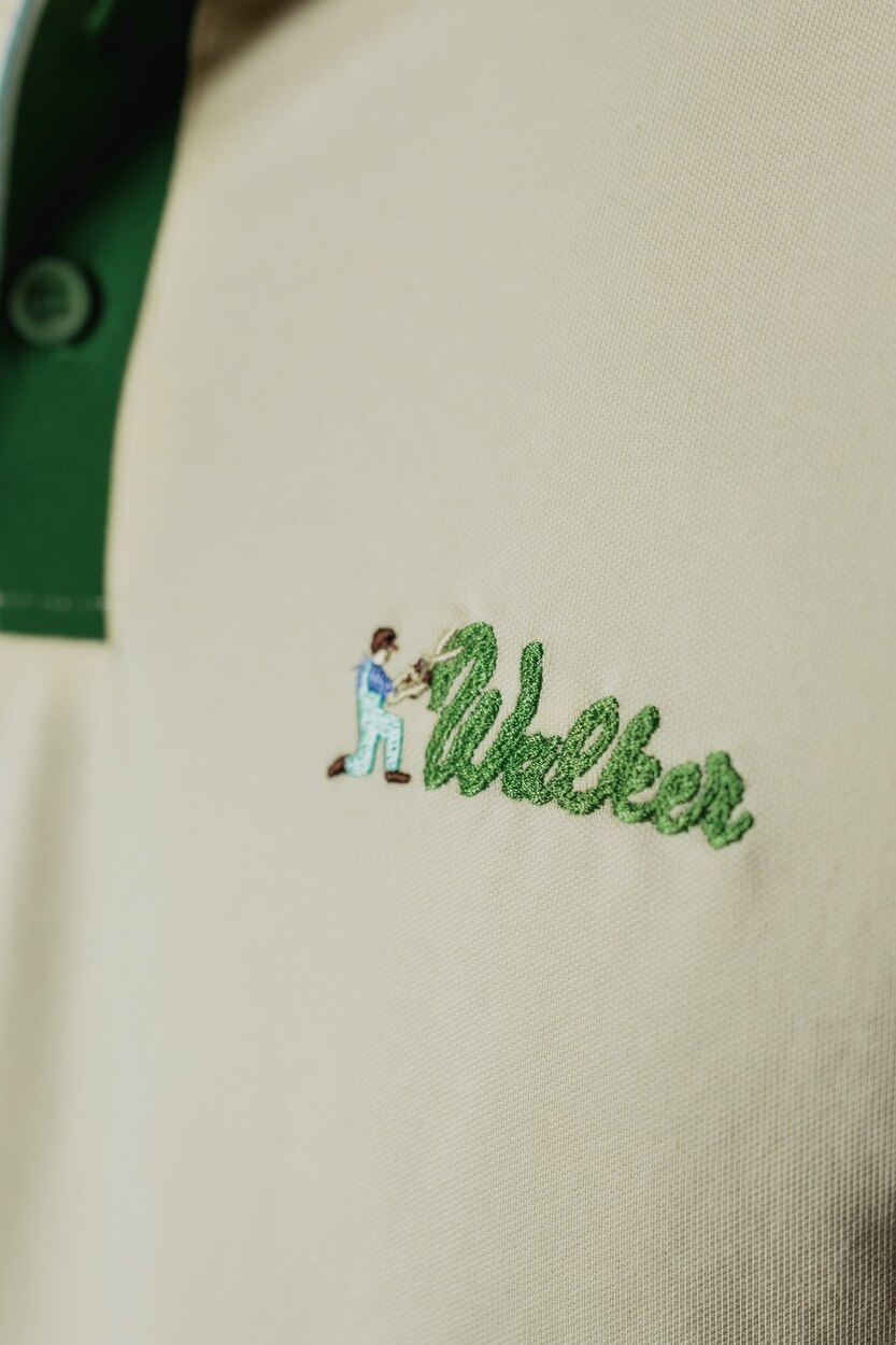 Hedge Featherlite Polo Lemon / Forest Walker Golf Things polo