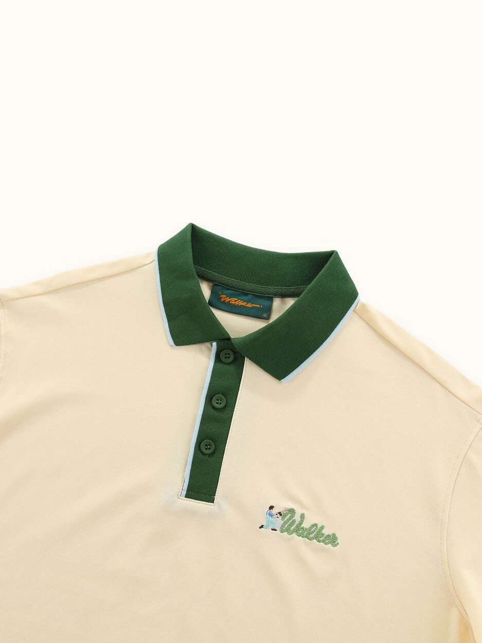 Hedge Featherlite Polo Lemon / Forest Walker Golf Things polo