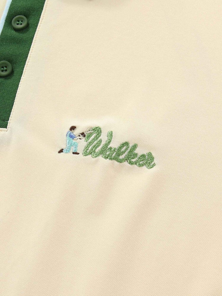 Hedge Featherlite Polo Lemon / Forest Walker Golf Things polo