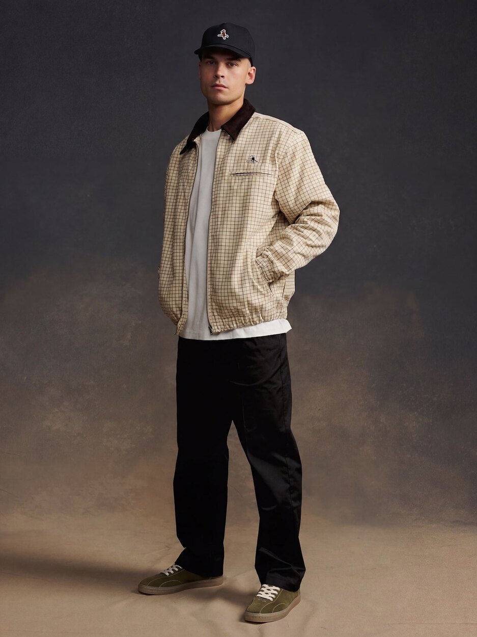 Gold Label Classic Jacket Check Twill Walker Golf Things jacket