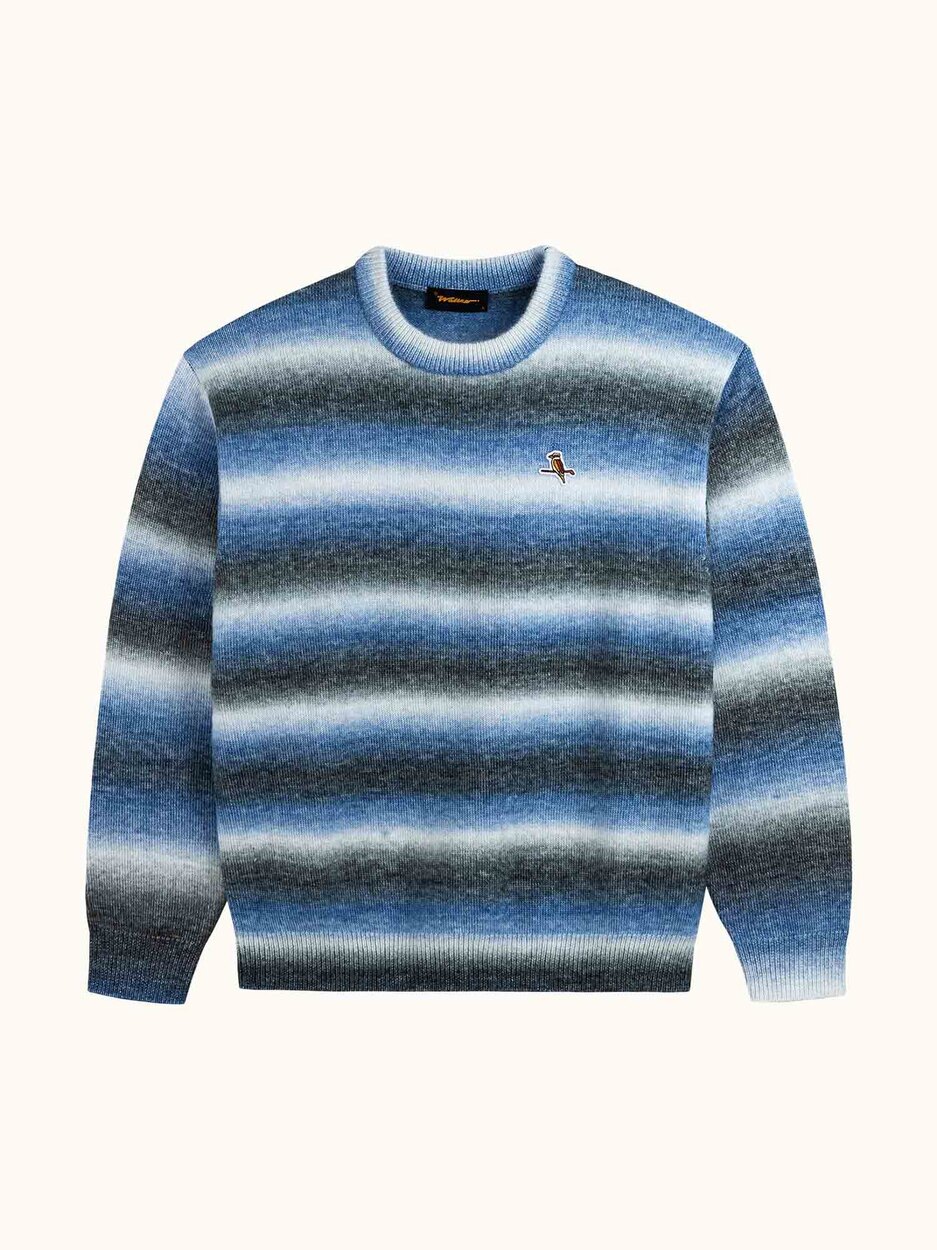 Gold Label Stripe Knit Indigo Walker Golf Things unclassified