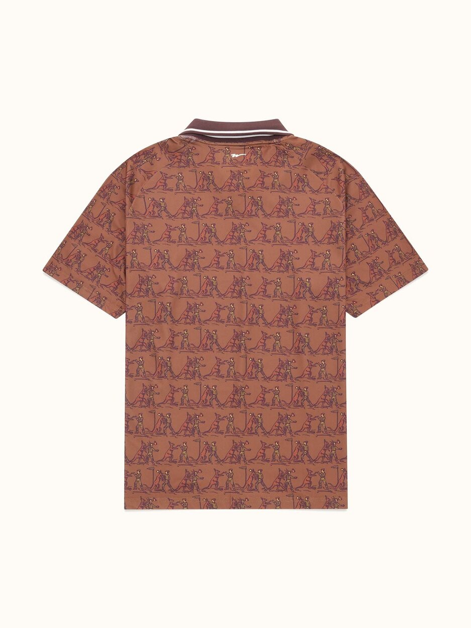 Knockout V Polo Maple Walker Golf Things polo