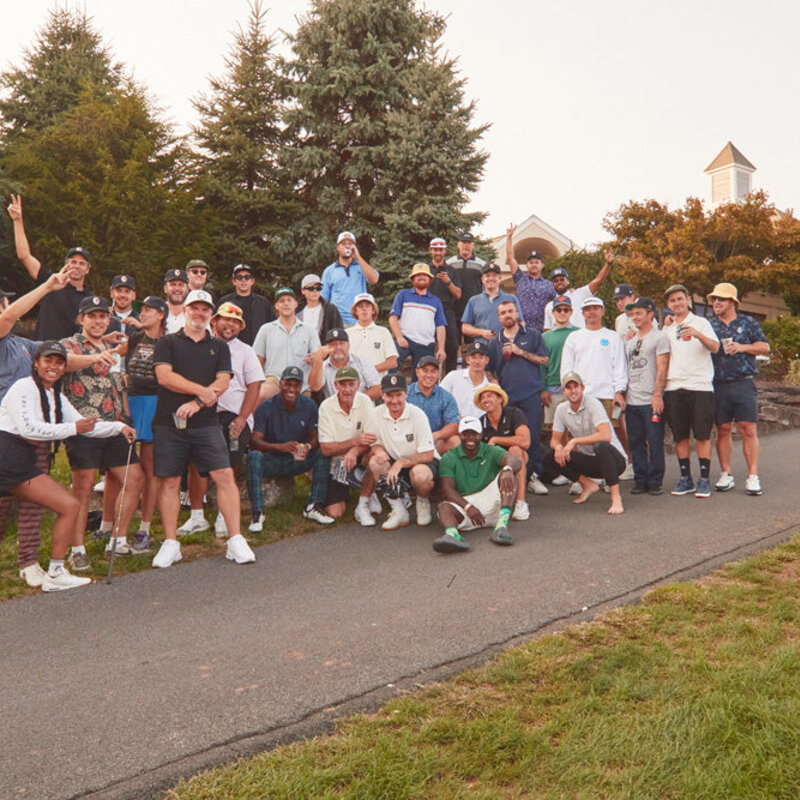 The full field at a Walker Golf tournament day &mdash; @walkergolfthings