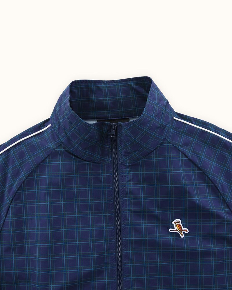 Walker Golf Breaker Jacket - Navy Check - $169.95 · view 3 of 4