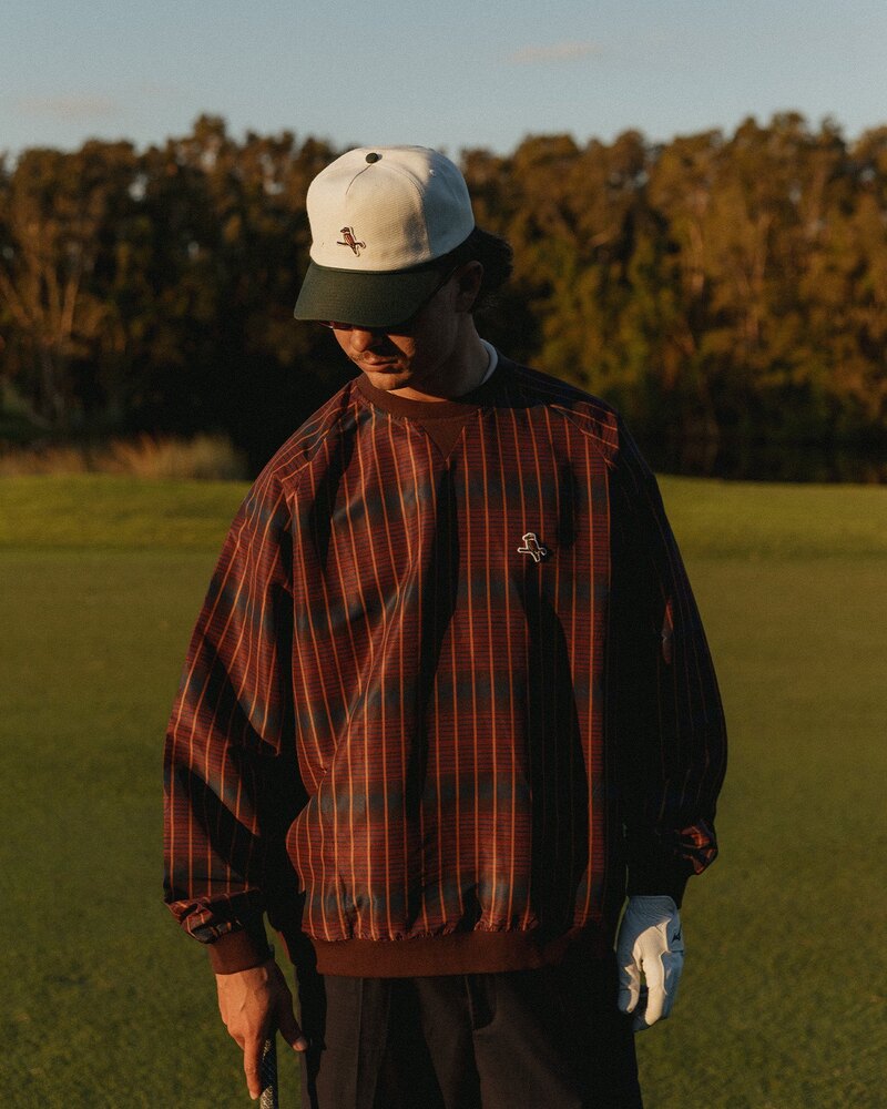 Walker Golf Checkered Pullover - Maroon - $159.95 · view 2 of 4