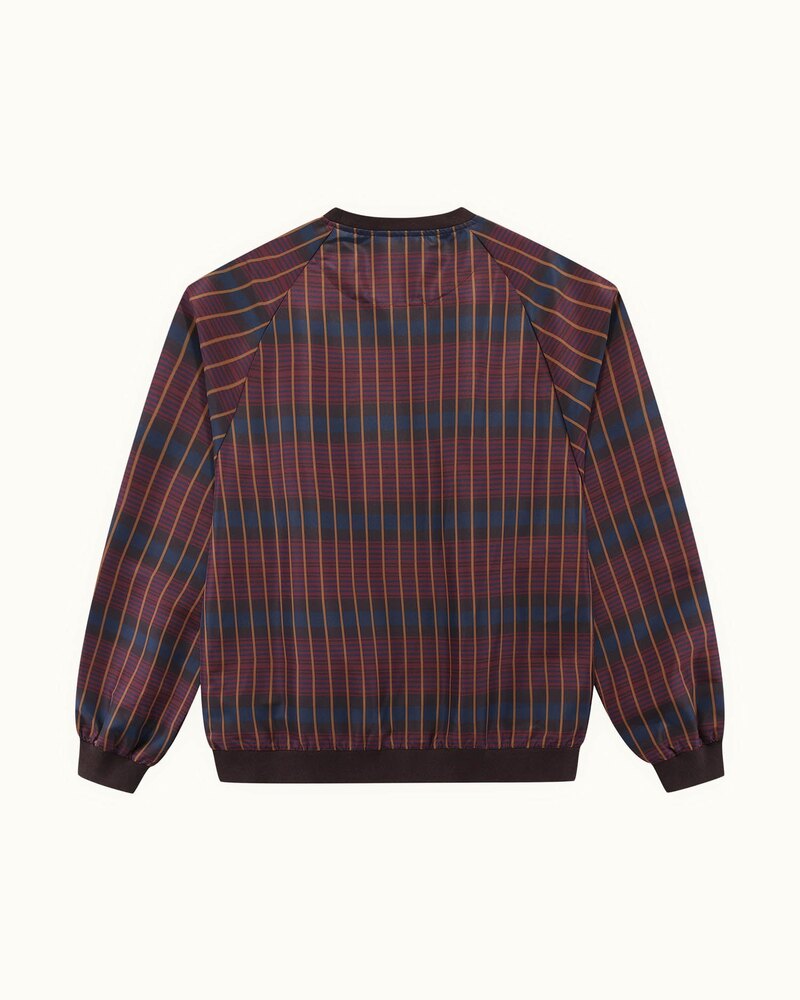 Walker Golf Checkered Pullover - Maroon - $159.95 · view 3 of 4