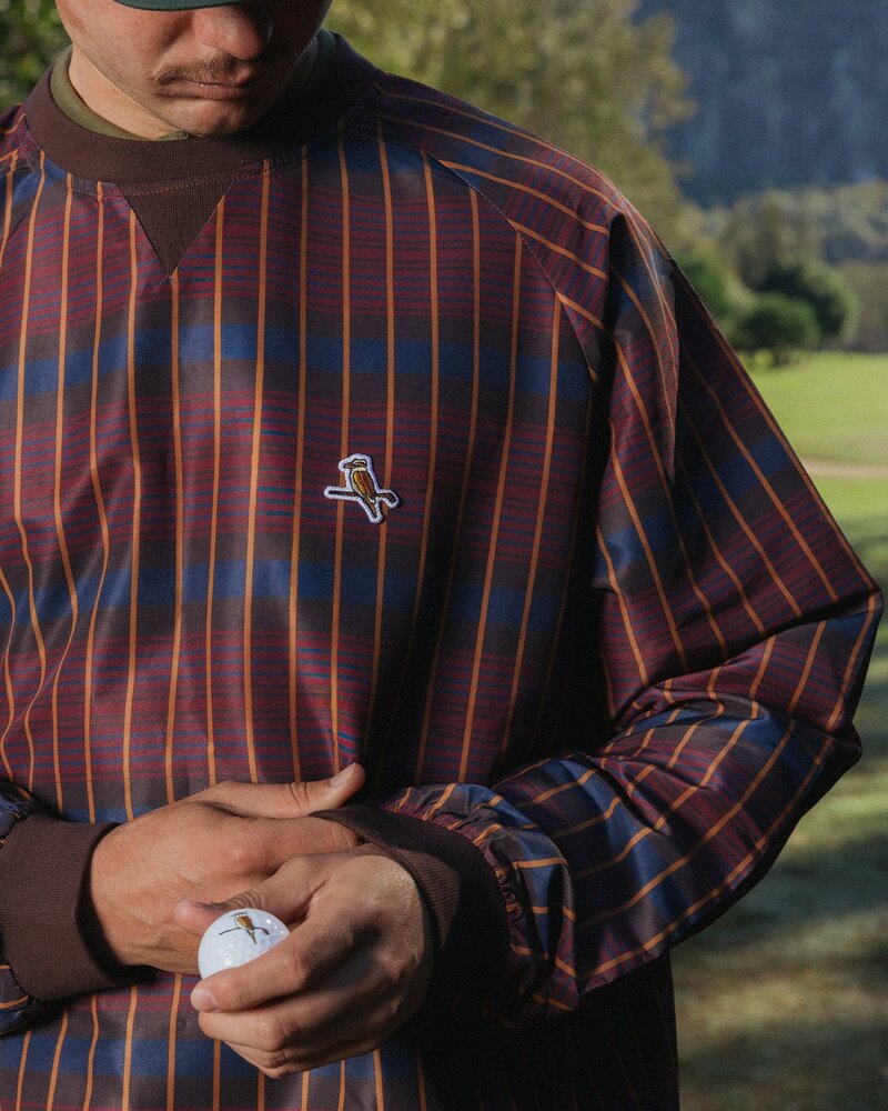 Walker Golf Checkered Pullover - Maroon - $159.95 · view 4 of 4