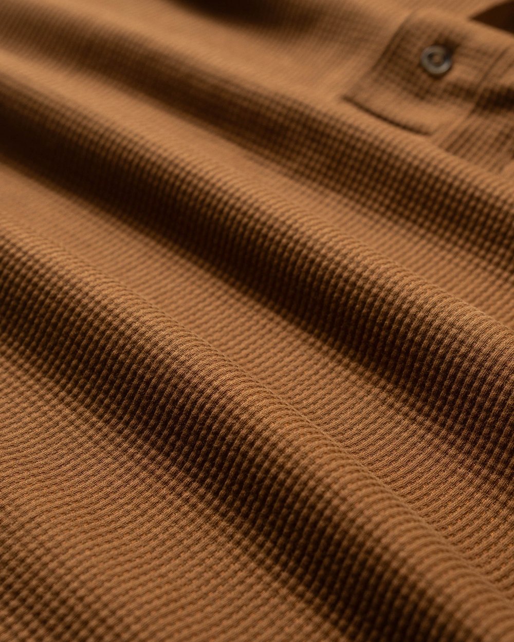 Howie Benson Resort Camp Collar Polo, Brunette · view 4 of 4