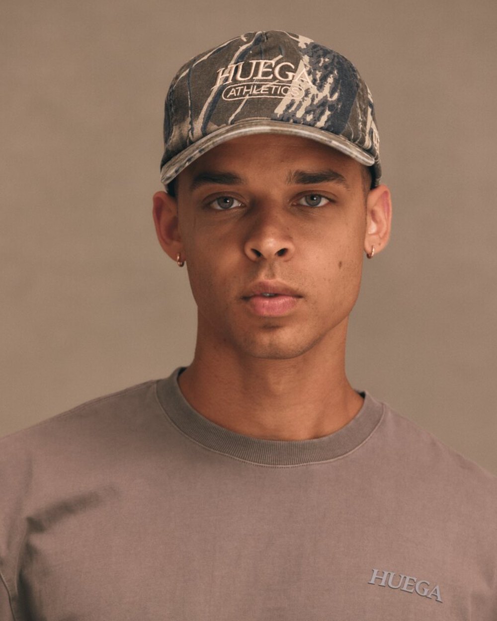 Huega House Athletics Hat, Vintage Camo · view 3 of 4