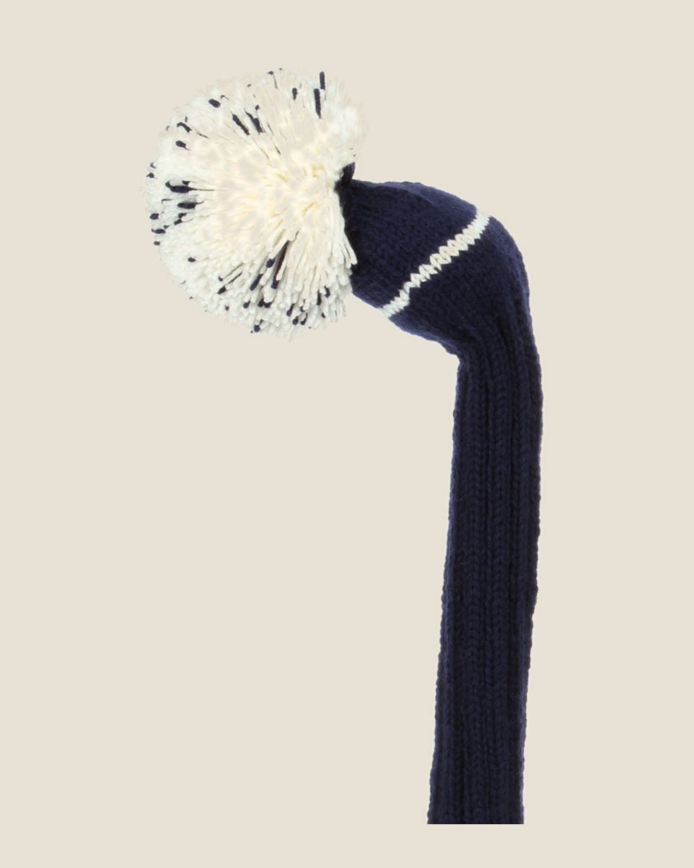 Jan Craig Headcovers Driver Headcover, Navy & White · view 1 of 3