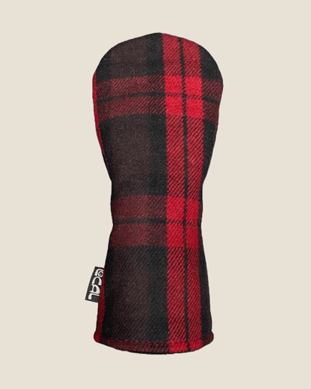 Local GC Black and Red Tartan Headcovers · view 2 of 3