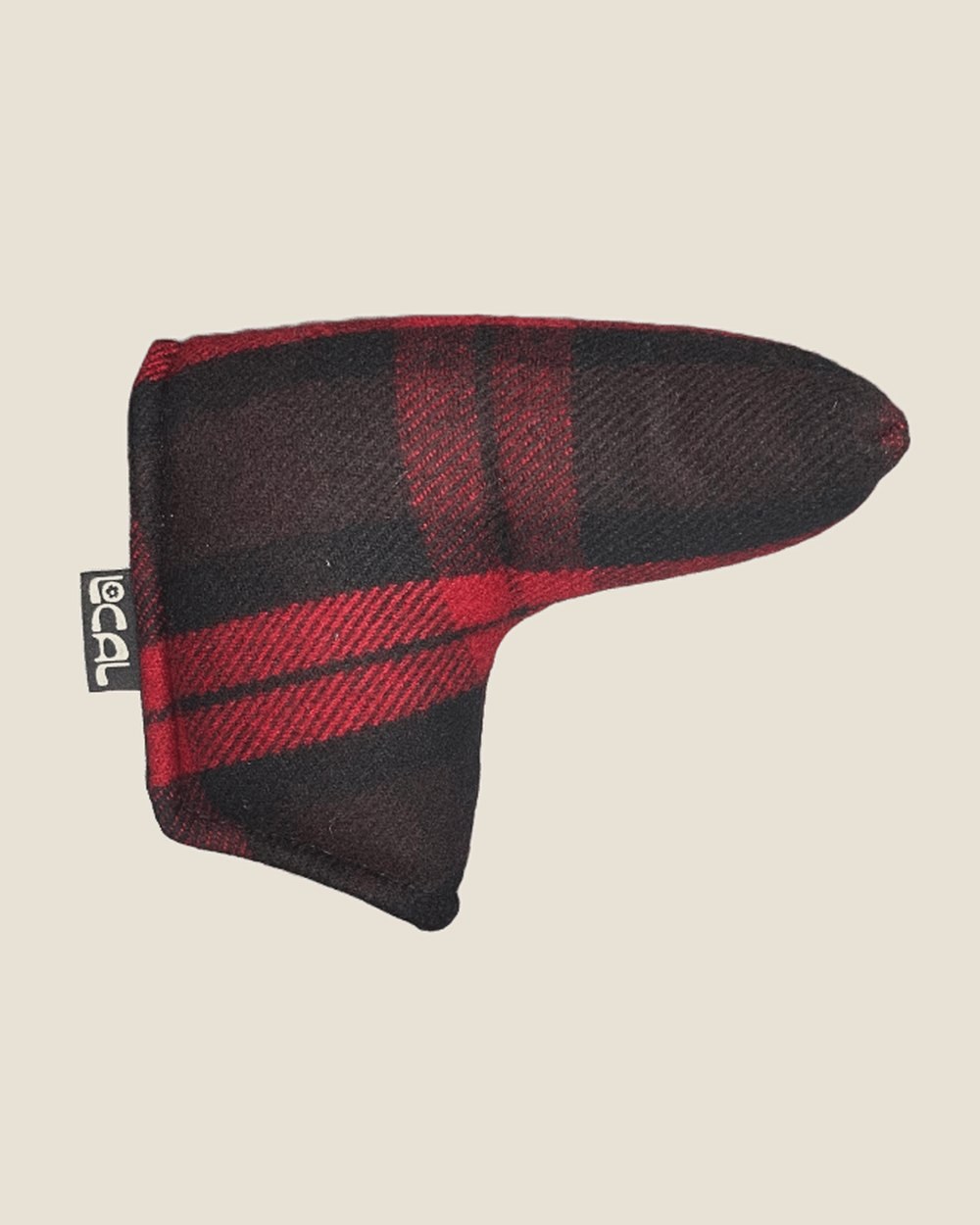 Local GC Black and Red Tartan Headcovers · view 3 of 3