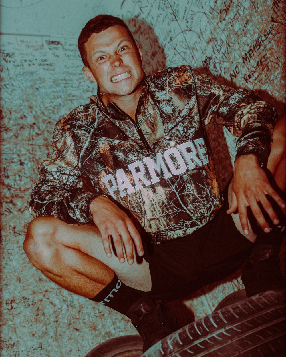 Parmore Golf Camo Quarter-Zip · view 1 of 5