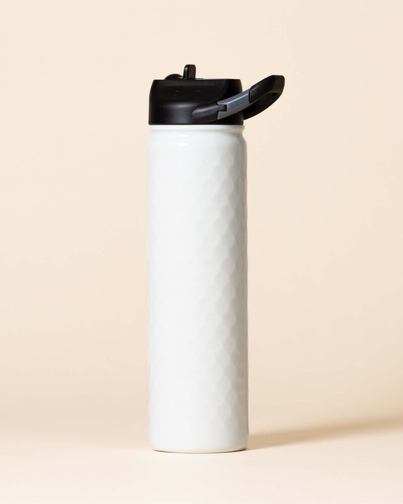 Dimpled Golf × SIC — 27oz Sport Bottle golf ball texture · view 4 of 4