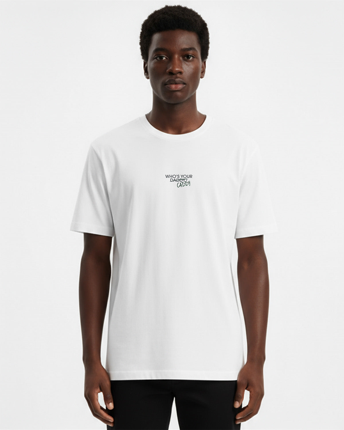 3 Putt Round Who's Your Caddy t-shirt in white · view 1 of 3