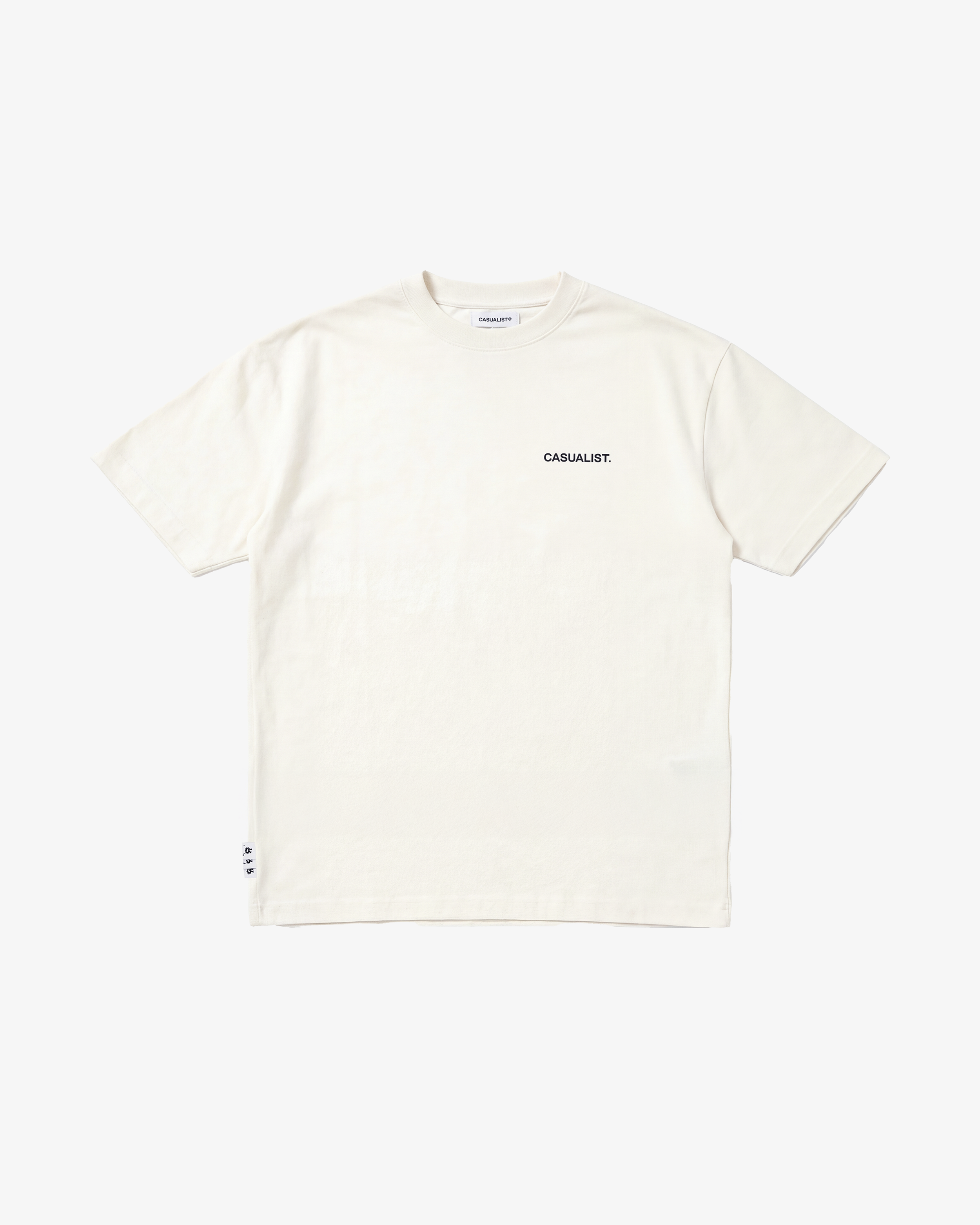 Casualist Good Enough Tee in off-white · view 3 of 4