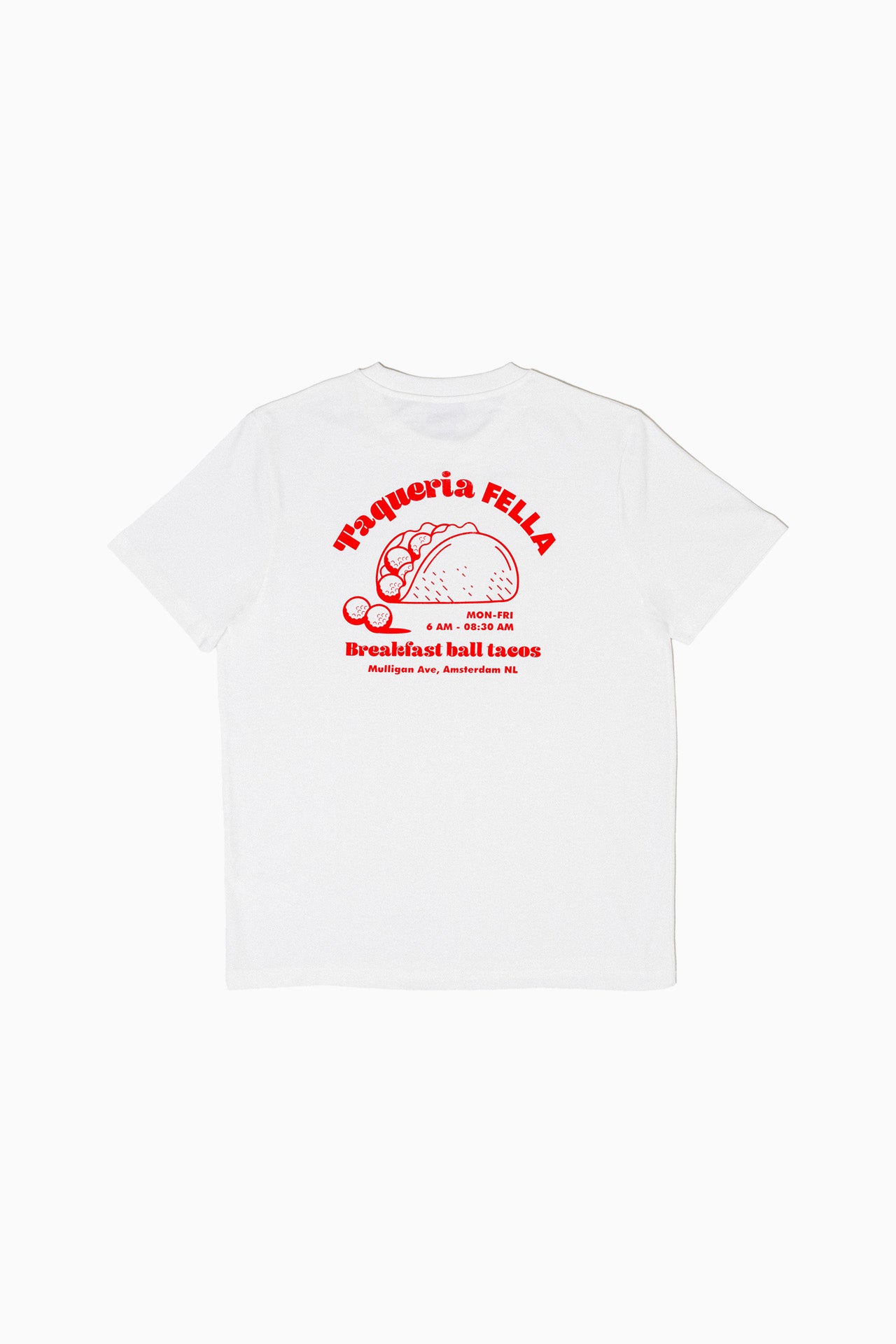 Fella Golf Taqueria t-shirt in white · view 1 of 4