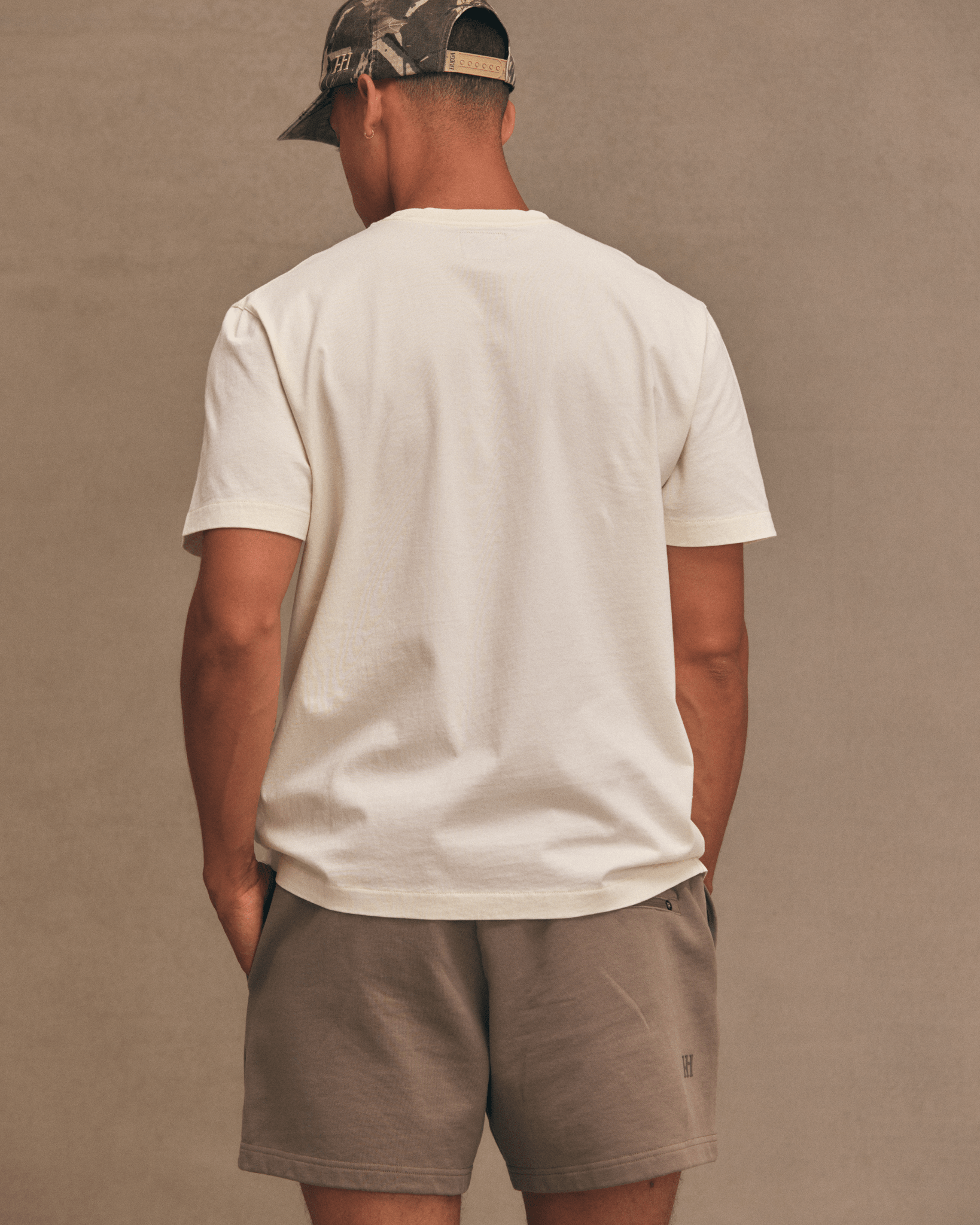 Huega House Essential Tee in cream · view 4 of 4