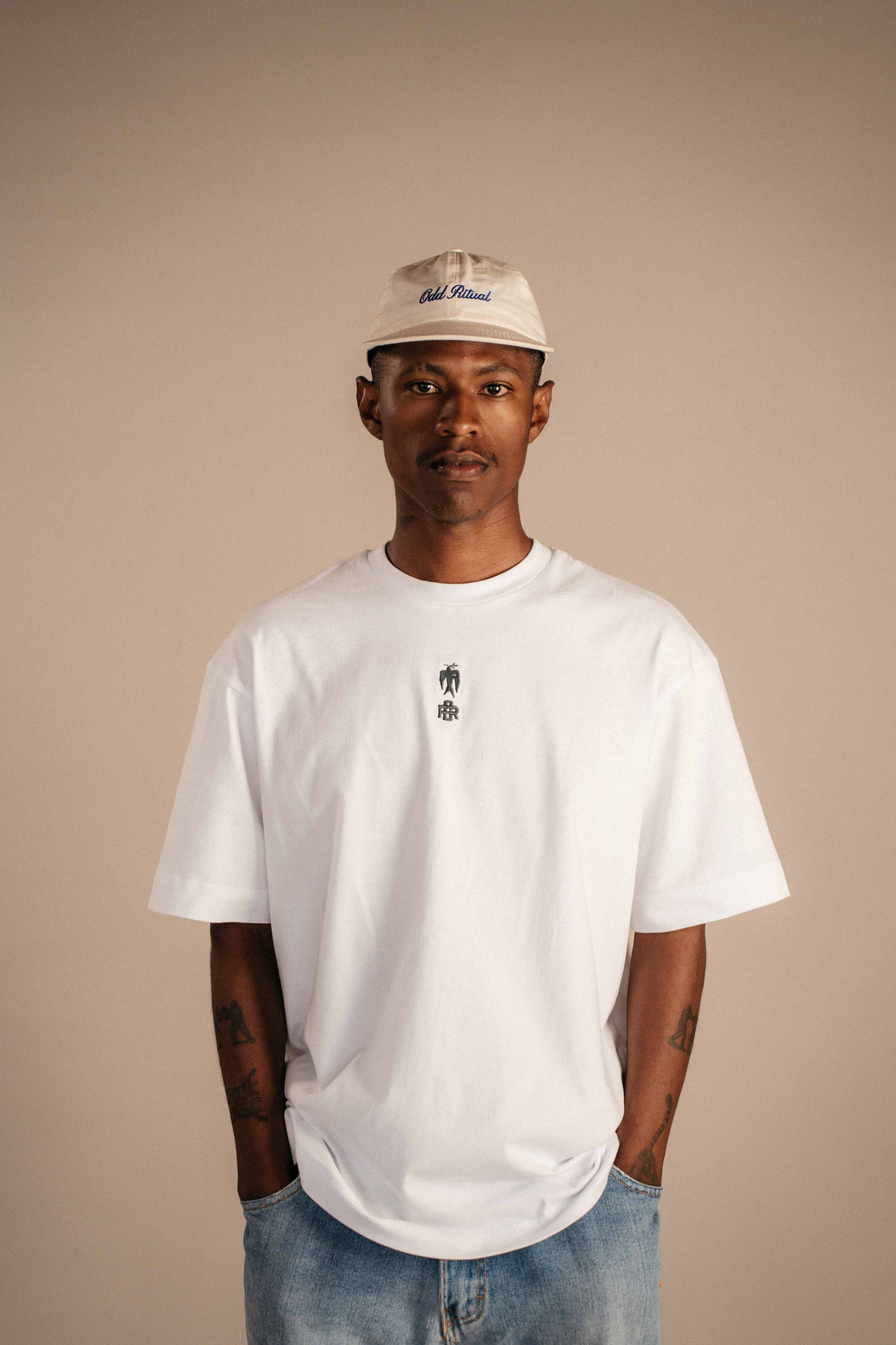 Odd Ritual Odd Birdie t-shirt in white · view 4 of 4