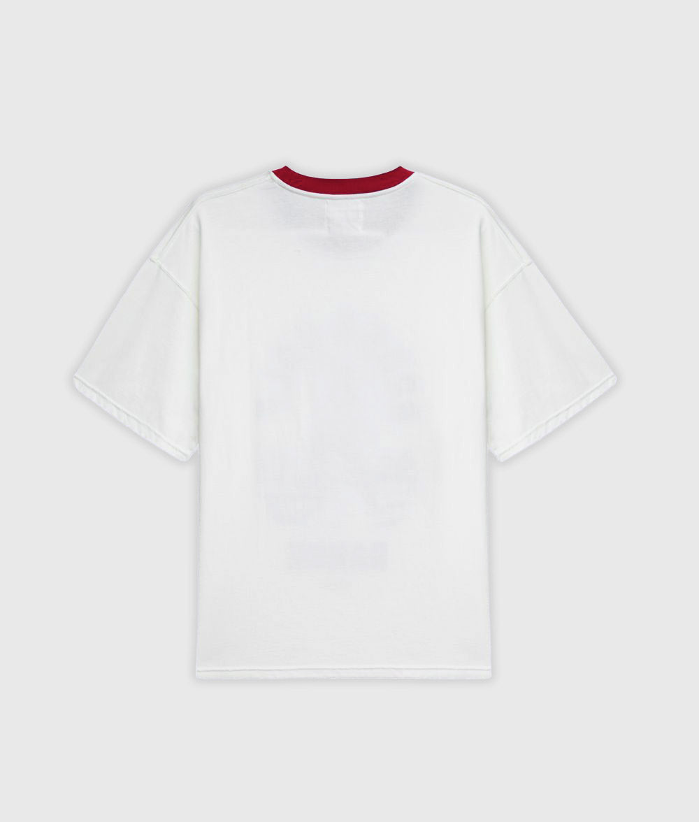 Rebolf Rodeo ringer tee in white · view 2 of 3