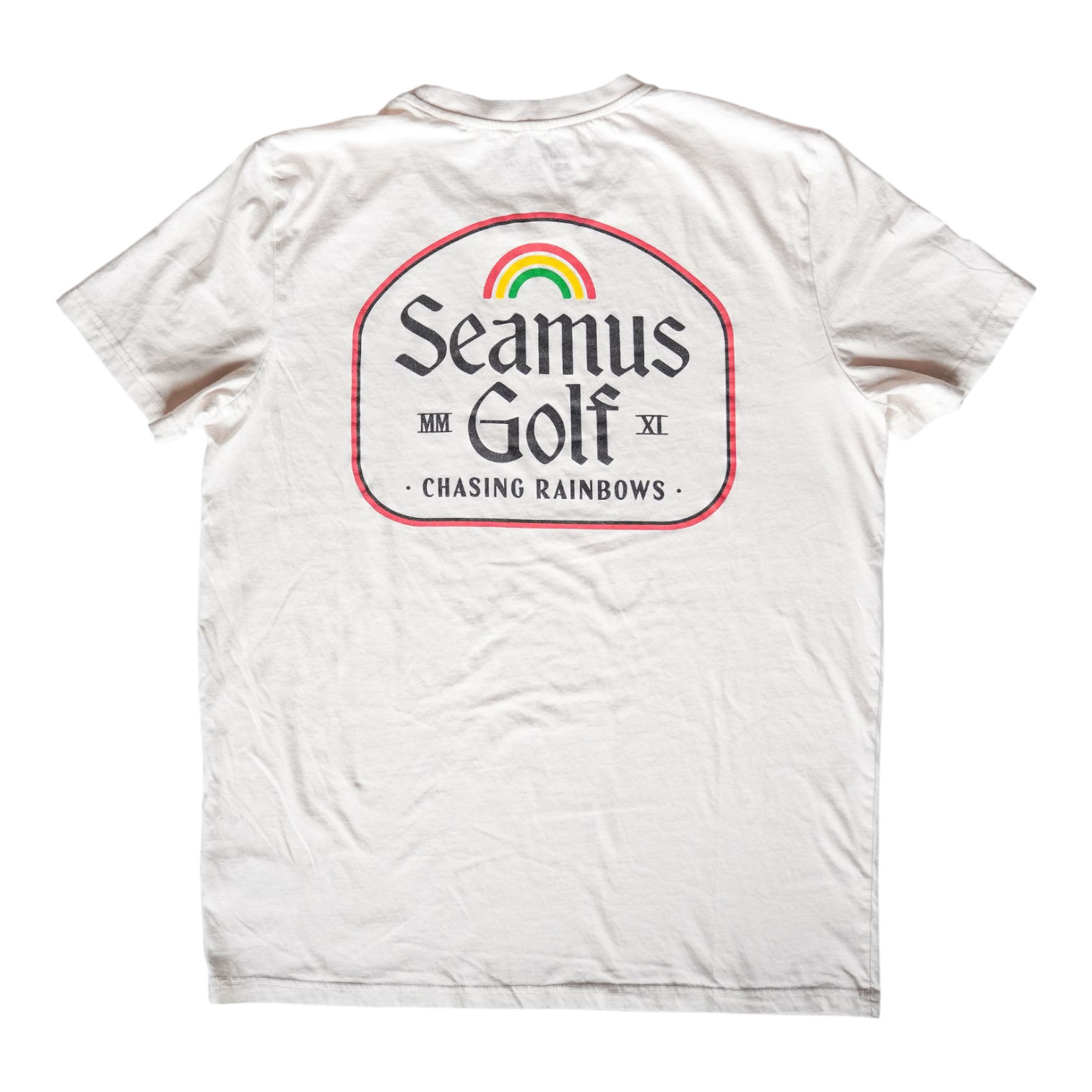 Seamus Golf Chasing Rainbows t-shirt in natural · view 2 of 4