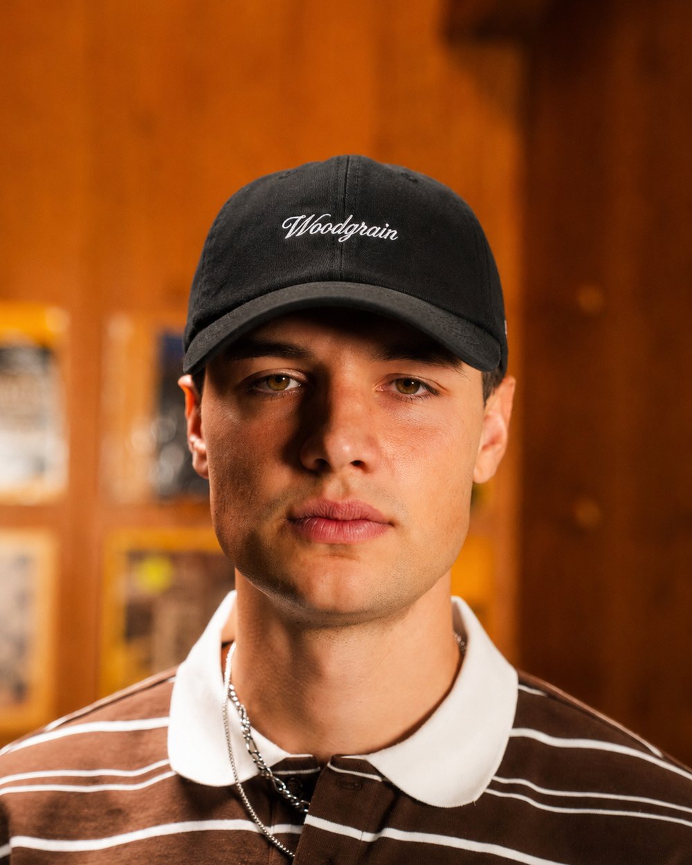 Woodgrain Golf Script Hat &middot; view 1 of 4