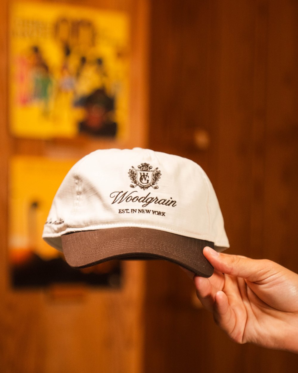 Woodgrain Golf Crest Hat &middot; view 4 of 4